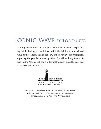 Greeting Card: Iconic Wave