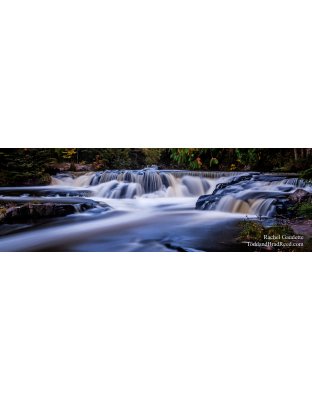 Breathtaking Bond Falls - Panoramic