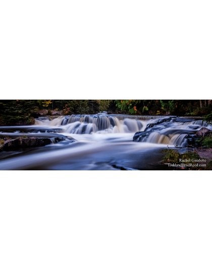 Breathtaking Bond Falls - Panoramic