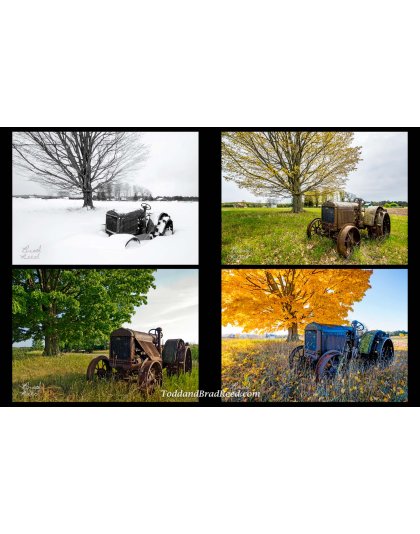 McCormick Deering SeasonsQuad 10 x 15-inch print